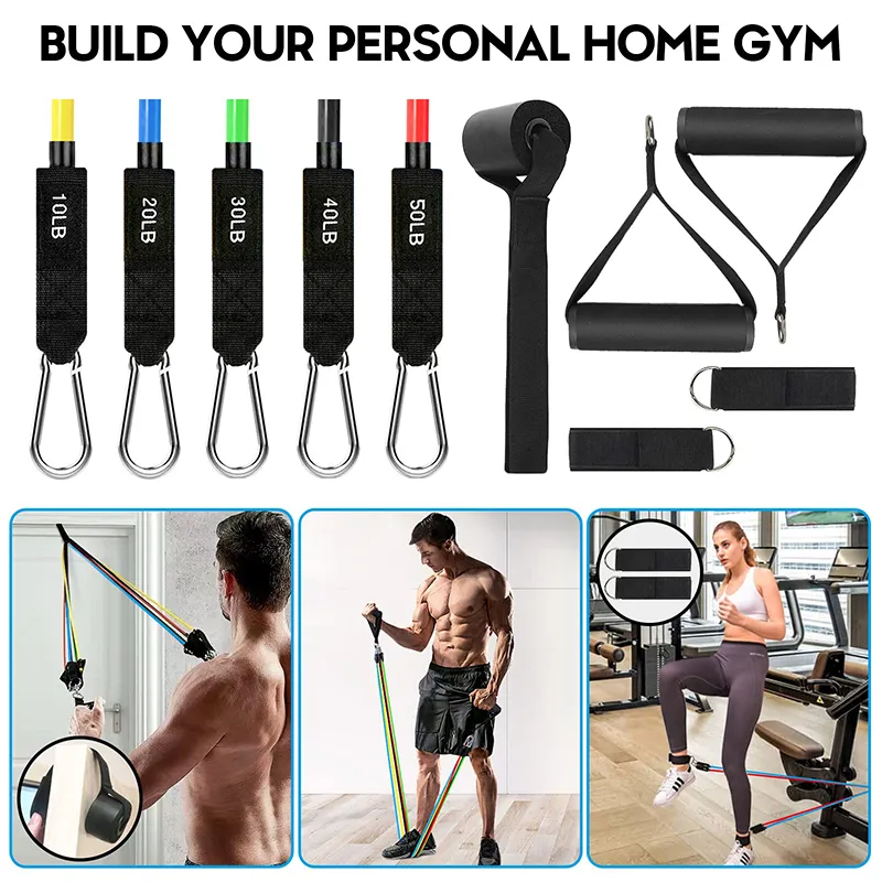 11 pc resistance band set